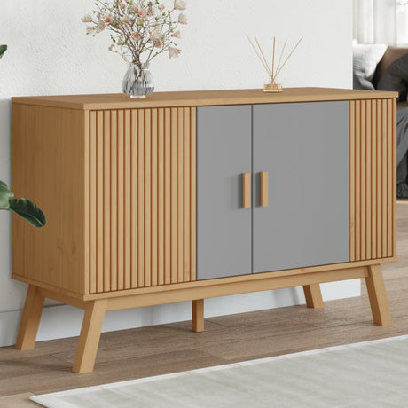 Sideboard Olden 114X43X73.5 Cm Solid Wood Pine