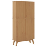Bookcase 4-Tier Olden Solid Wood Pine