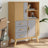 Highboard Olden 85X43X125 Cm Solid Wood Pine