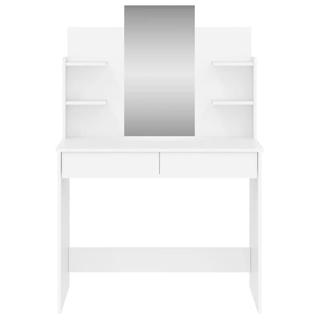 Dressing Table With Mirror 96X39X142 Cm