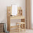 Dressing Table With Mirror 96X39X142 Cm