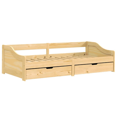 Day Bed With 2 Drawers Without Mattress &quot;Irun&quot; 90X200 Cm