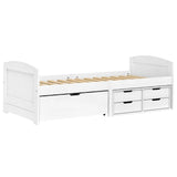Day Bed With 5 Drawers Without Mattress &quot;Irun&quot; 90X200 Cm