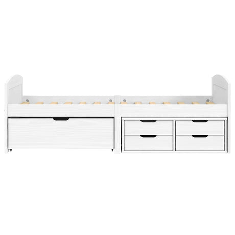 Day Bed With 5 Drawers Without Mattress &quot;Irun&quot; 90X200 Cm