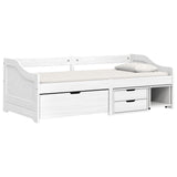 Day Bed With 3 Drawers Without Mattress &quot;Irun&quot; 90X200 Cm
