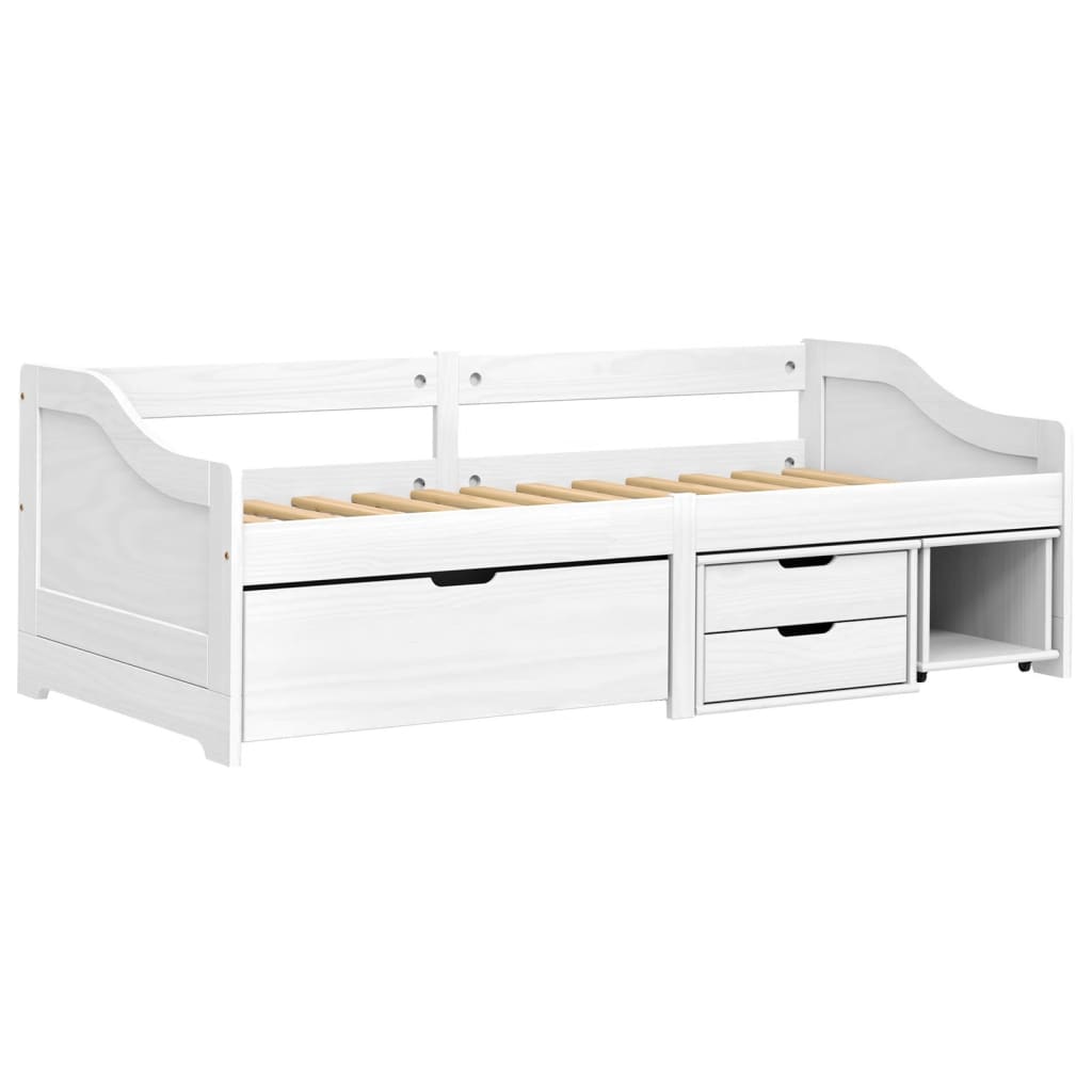 Day Bed With 3 Drawers Without Mattress &quot;Irun&quot; 90X200 Cm