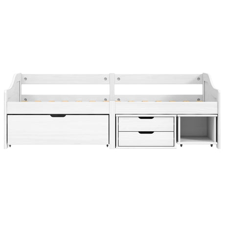 Day Bed With 3 Drawers Without Mattress &quot;Irun&quot; 90X200 Cm
