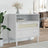 Sideboard Senja Rattan Look 80X40X80 Cm Solid Wood Pine