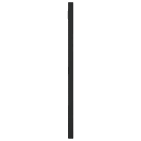 Wall Mirror Black Square Iron