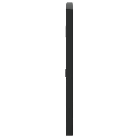 Wall Mirror Black Arch Iron