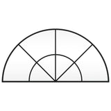 Wall Mirror Black Arch Iron