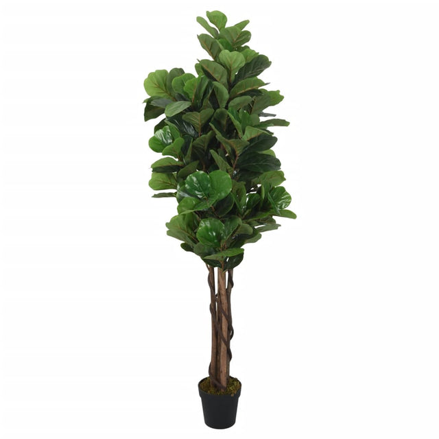 Artificial Fiddle Leaf Fig Tree 232 Leaves Green
