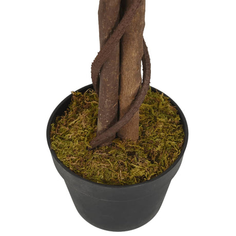 Artificial Ficus Tree 1260 Leaves Green