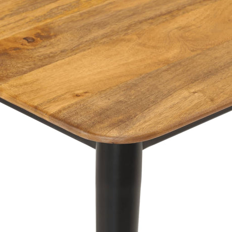 Coffee Table Solid Wood Mango And Iron