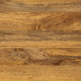 Coffee Table Solid Wood Mango And Iron