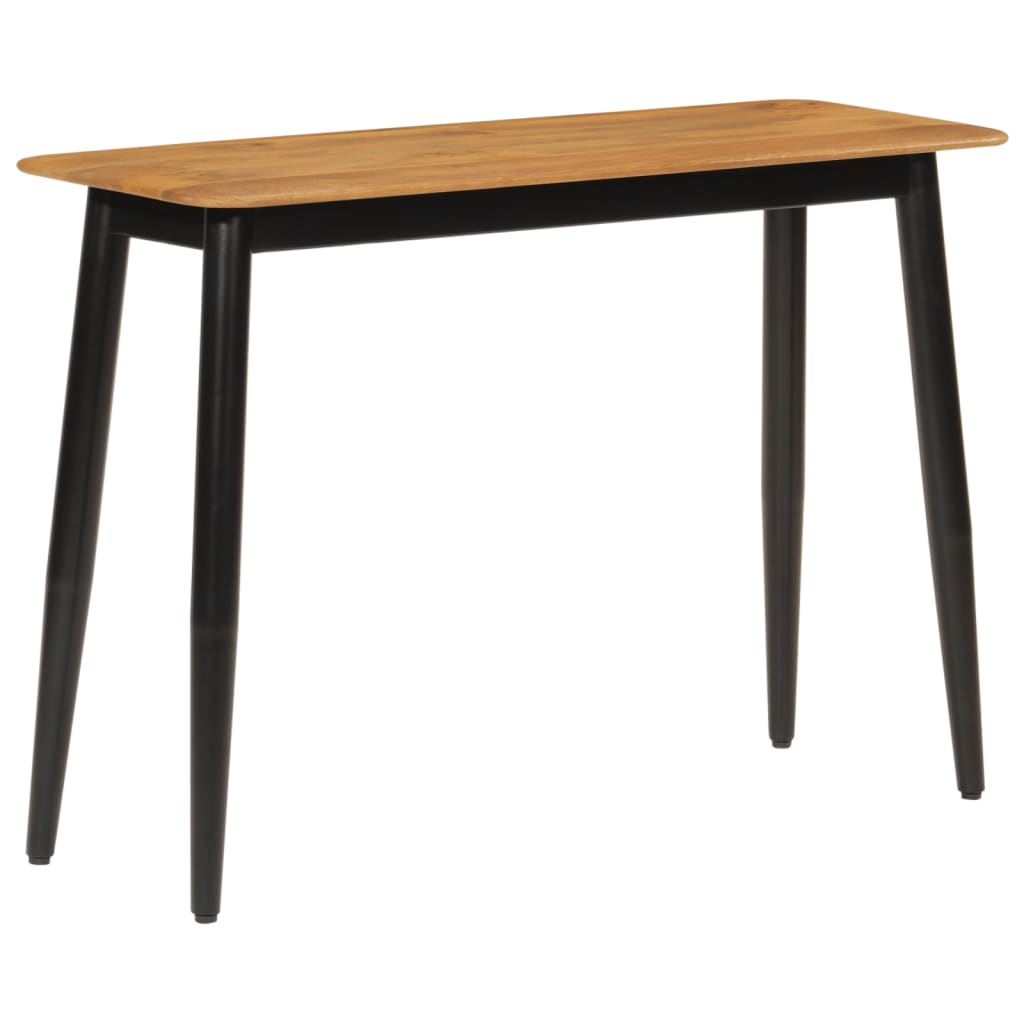Console Table 110X40X76 Cm Solid Wood Mango And Iron