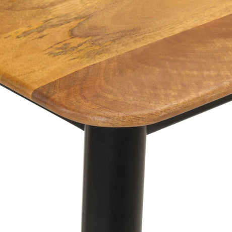 Console Table 110X40X76 Cm Solid Wood Mango And Iron