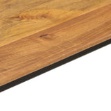 Console Table 110X40X76 Cm Solid Wood Mango And Iron