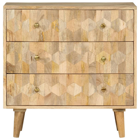 Drawer Cabinet 70X35X Solid Wood Mango
