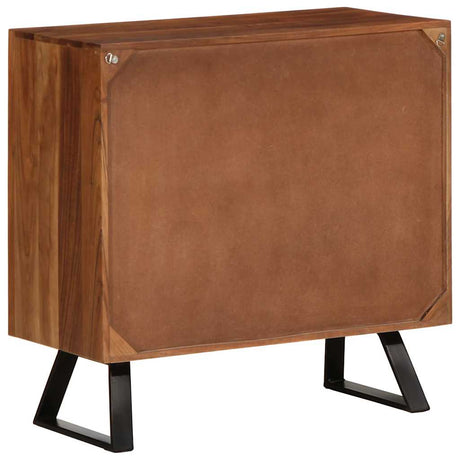 Drawer Cabinet 70X35X70 Cm Solid Wood Acacia
