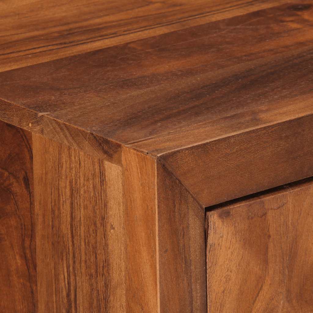 Drawer Cabinet 70X35X70 Cm Solid Wood Acacia