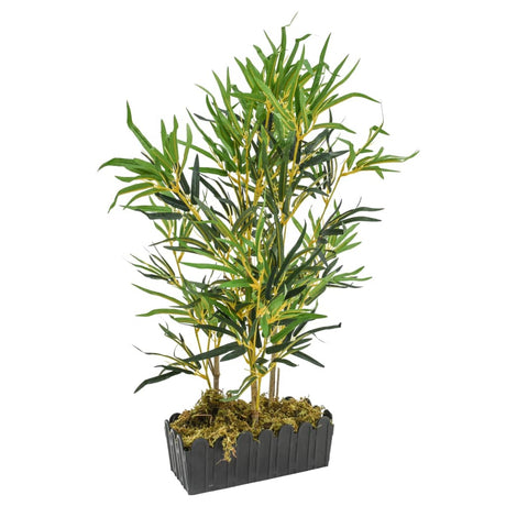 Artificial Bamboo Tree 1104 Leaves 180 Cm Green