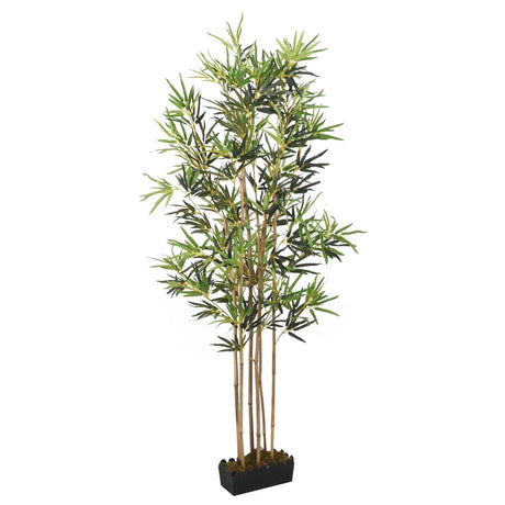 Artificial Bamboo Tree 1104 Leaves 180 Cm Green
