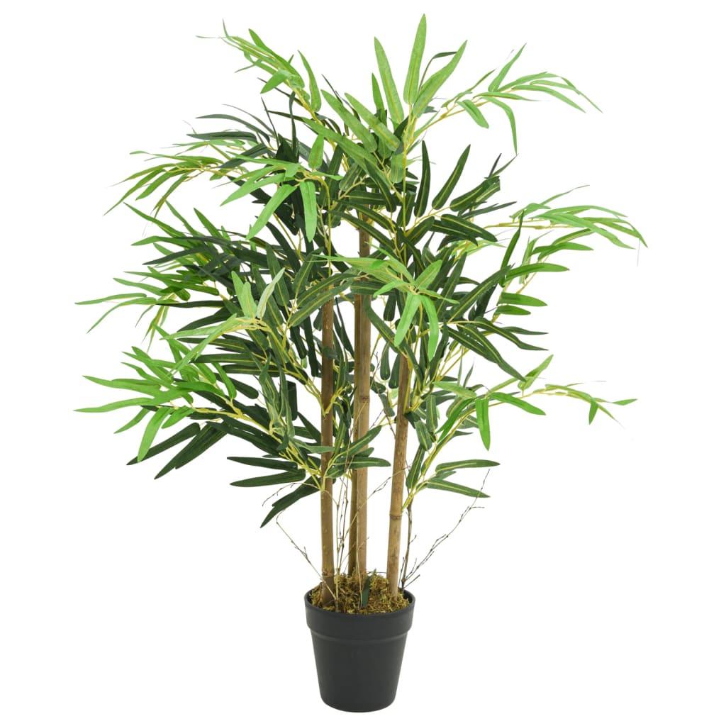 Artificial Bamboo Tree 730 Leaves 120 Cm Green