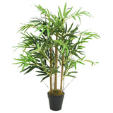 Artificial Bamboo Tree 730 Leaves 120 Cm Green