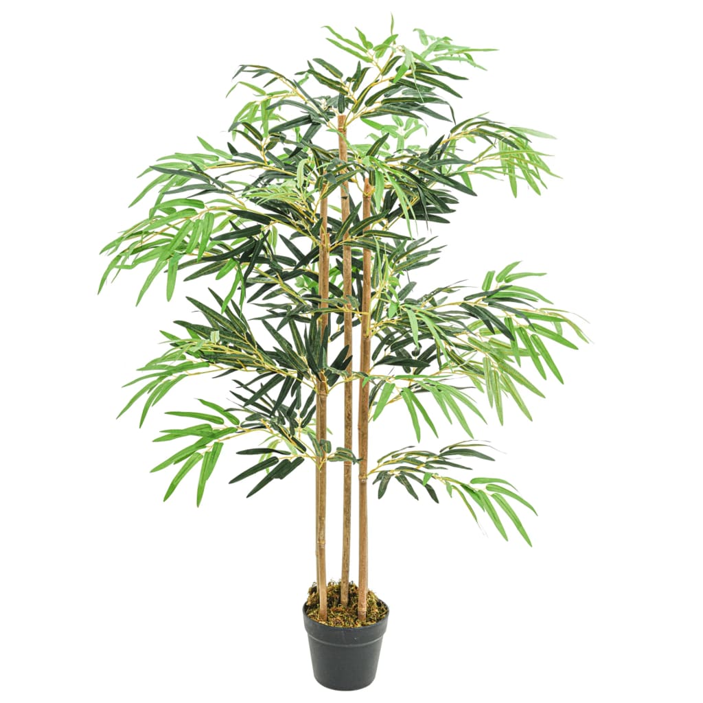 Artificial Bamboo Tree 730 Leaves 120 Cm Green