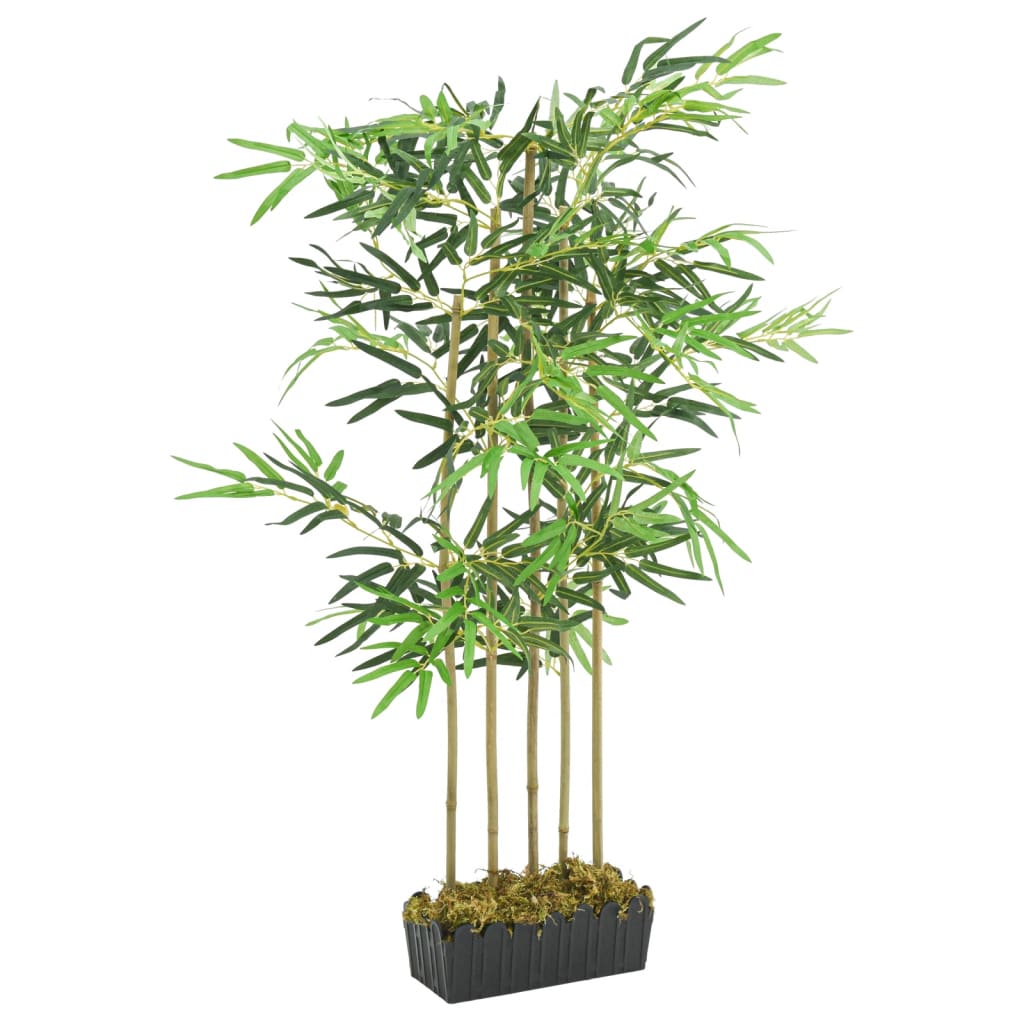 Artificial Bamboo Tree 730 Leaves 120 Cm Green