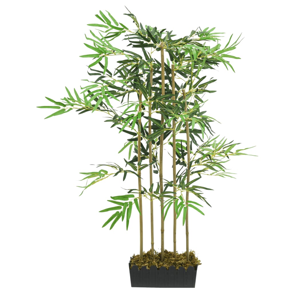Artificial Bamboo Tree 730 Leaves 120 Cm Green
