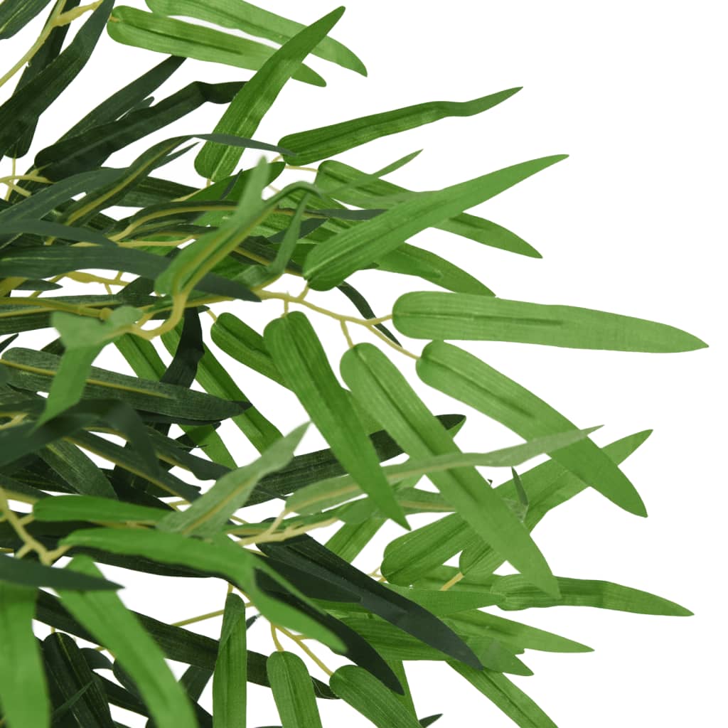 Artificial Bamboo Tree 730 Leaves 120 Cm Green