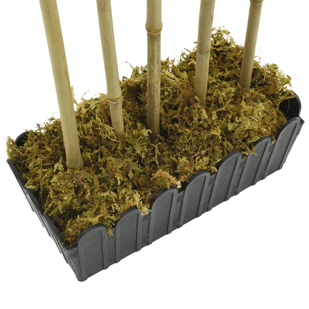 Artificial Bamboo Tree 730 Leaves 120 Cm Green