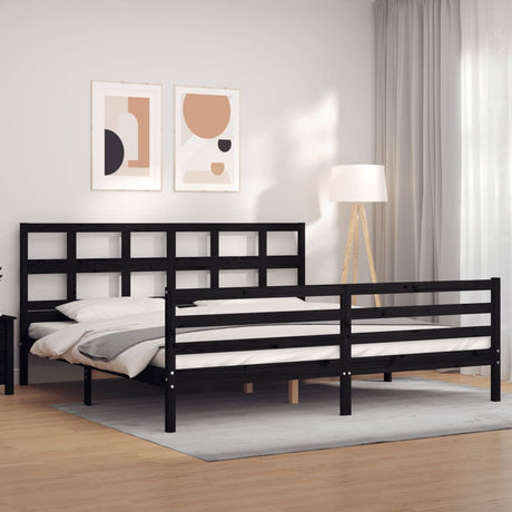 Bed Frame Without Mattress Solid Wood
