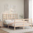 Bed Frame Without Mattress Single Solid Wood