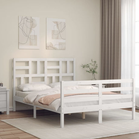 Bed Frame Without Mattress Single Solid Wood