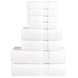8 Piece Premium Towel Set Solund 600 Gsm