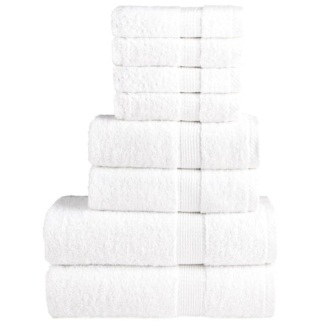 8 Piece Premium Towel Set Solund 600 Gsm