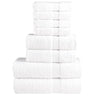 8 Piece Premium Towel Set Solund 600 Gsm