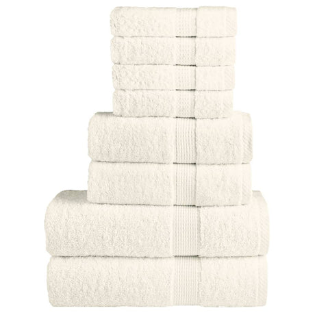 8 Piece Premium Towel Set Solund 600 Gsm