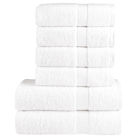 6 Piece Premium Towel Set Solund 600 Gsm