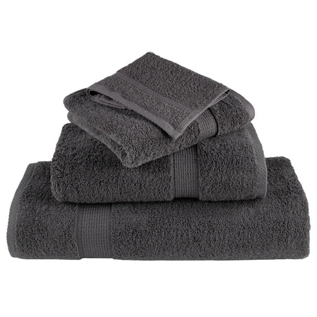 6 Piece Premium Towel Set Solund 600 Gsm