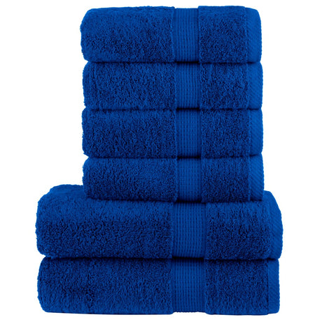 6 Piece Premium Towel Set Solund 600 Gsm