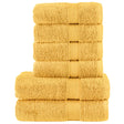 6 Piece Premium Towel Set Solund 600 Gsm
