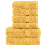 6 Piece Premium Towel Set Solund 600 Gsm