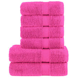 6 Piece Premium Towel Set Solund 600 Gsm