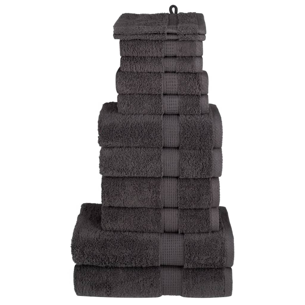 12 Piece Premium Towel Set Solund 600 Gsm