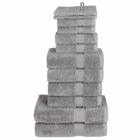 12 Piece Premium Towel Set Solund 600 Gsm