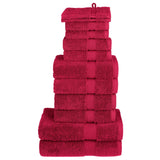 12 Piece Premium Towel Set Solund 600 Gsm